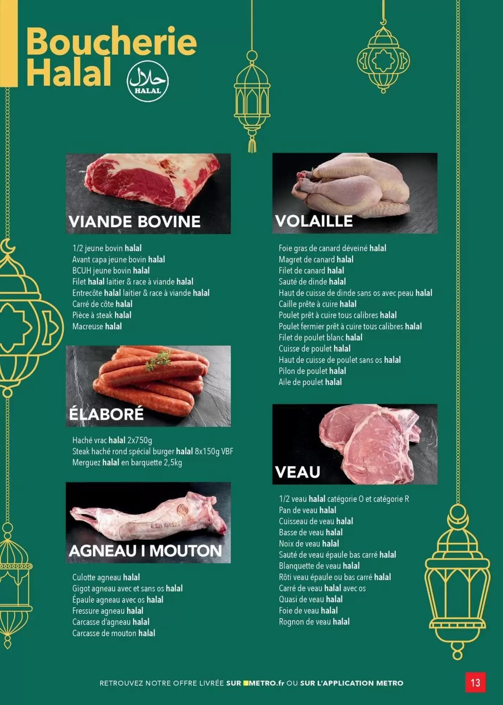 Prospectus promotionnel METRO valable à partir du 29/01/2026 - Page 13.