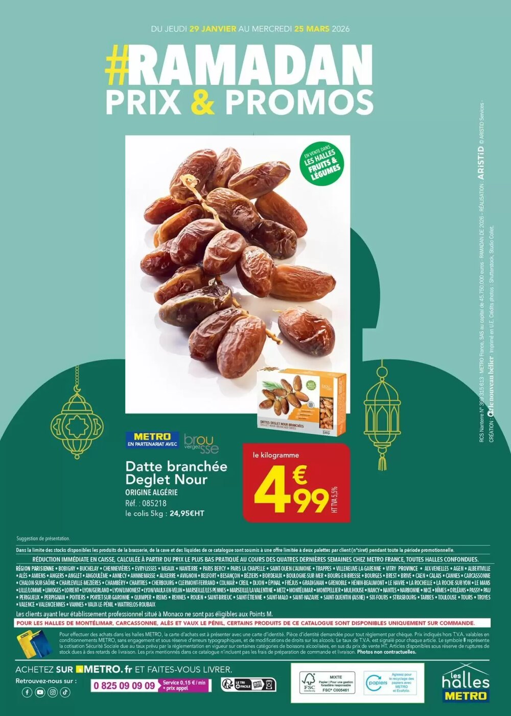 Prospectus promotionnel METRO valable à partir du 29/01/2026 - Page 24.