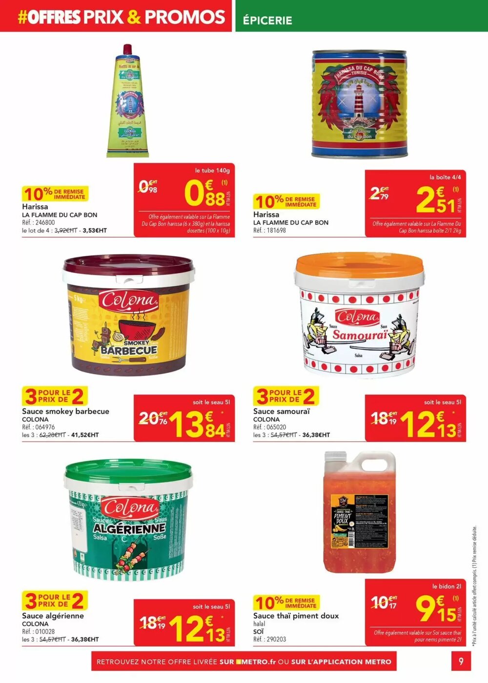 Prospectus promotionnel METRO valable à partir du 29/01/2026 - Page 9.