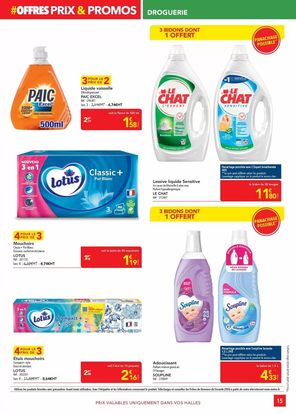 Prospectus promotionnel METRO valable à partir du 29/01/2026 - Page 15.