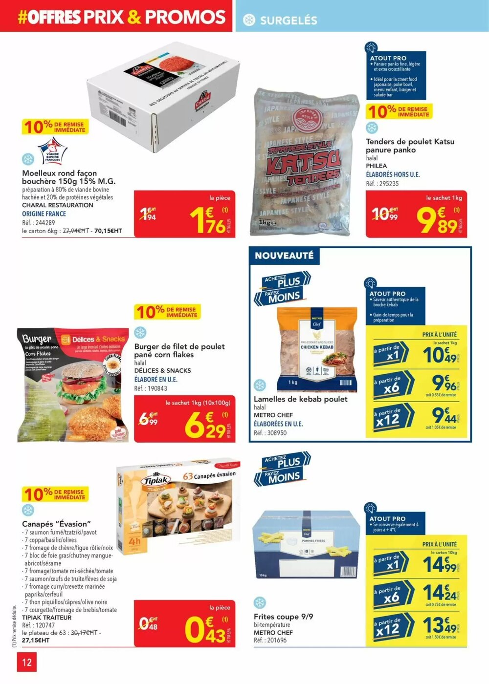Prospectus promotionnel METRO valable à partir du 29/01/2026 - Page 12.