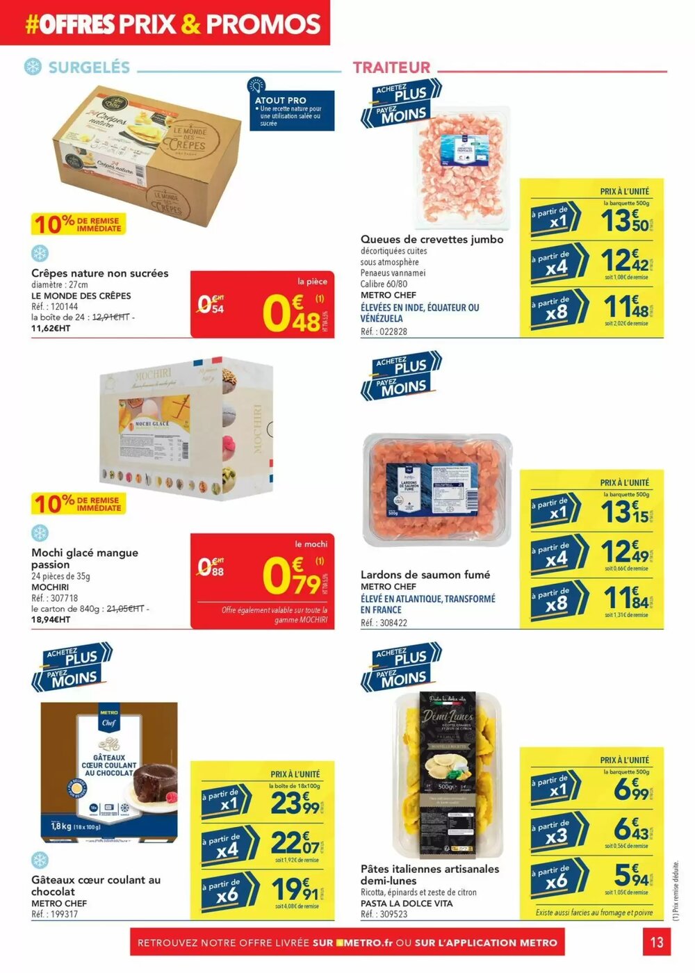Prospectus promotionnel METRO valable à partir du 29/01/2026 - Page 13.