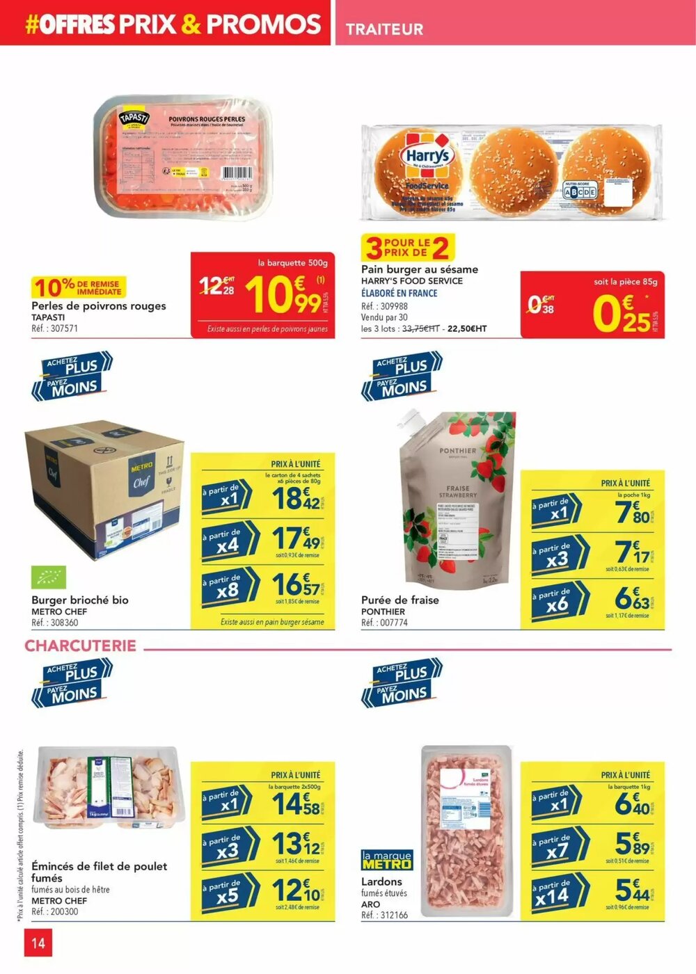 Prospectus promotionnel METRO valable à partir du 29/01/2026 - Page 14.