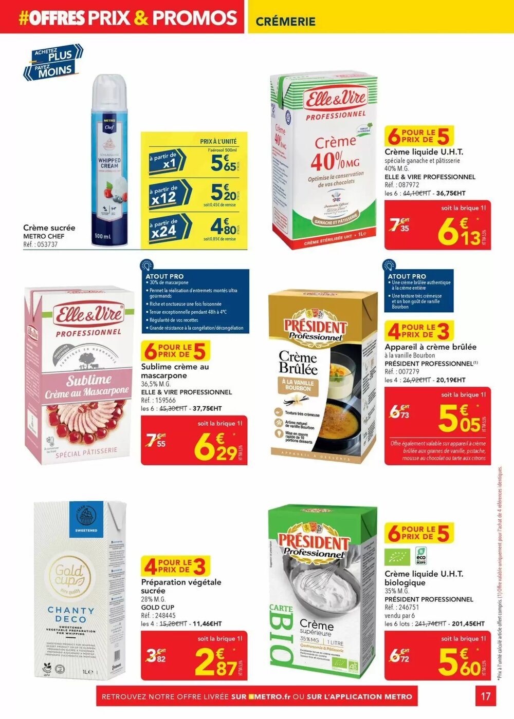 Prospectus promotionnel METRO valable à partir du 29/01/2026 - Page 17.