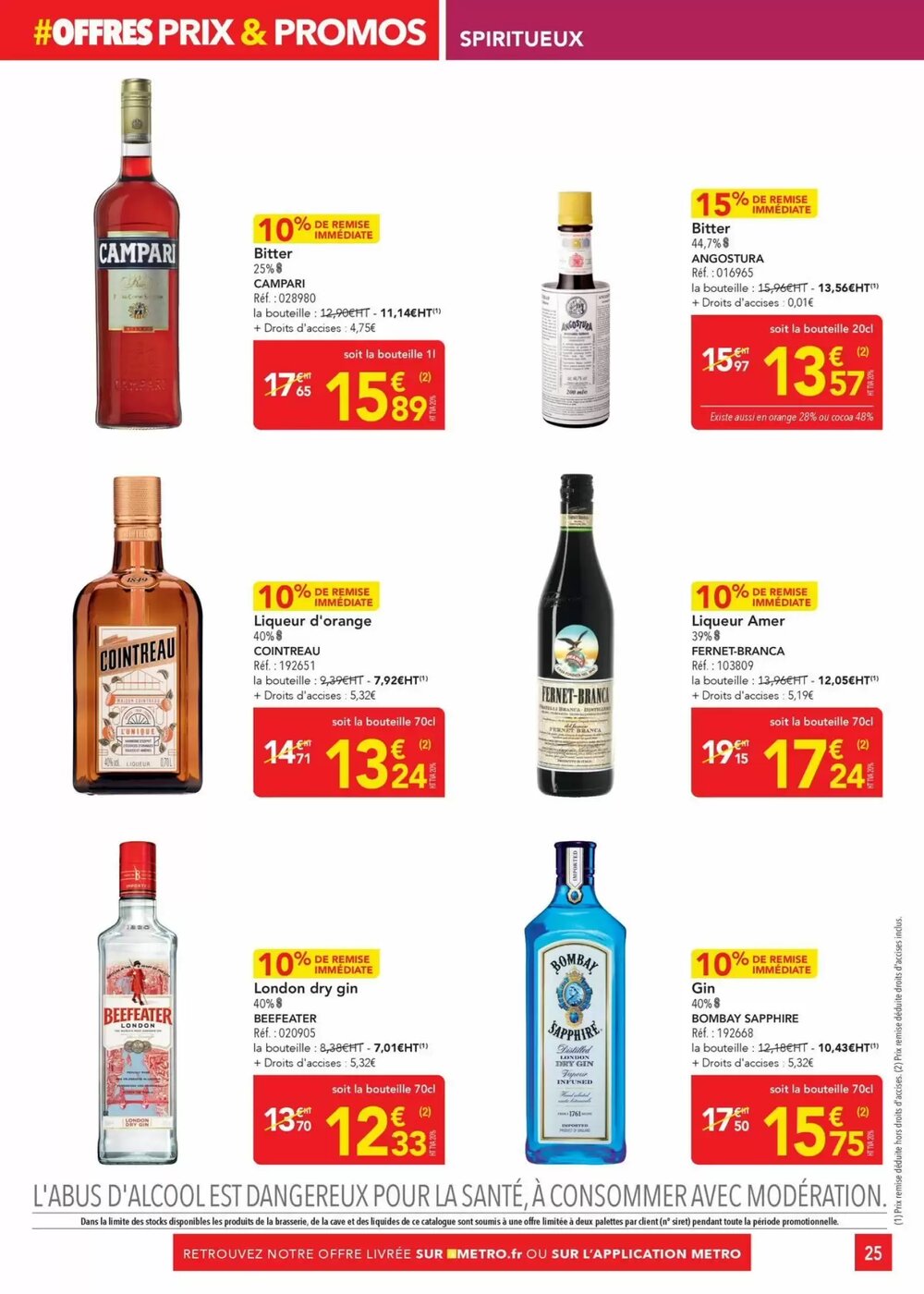 Prospectus promotionnel METRO valable à partir du 29/01/2026 - Page 25.