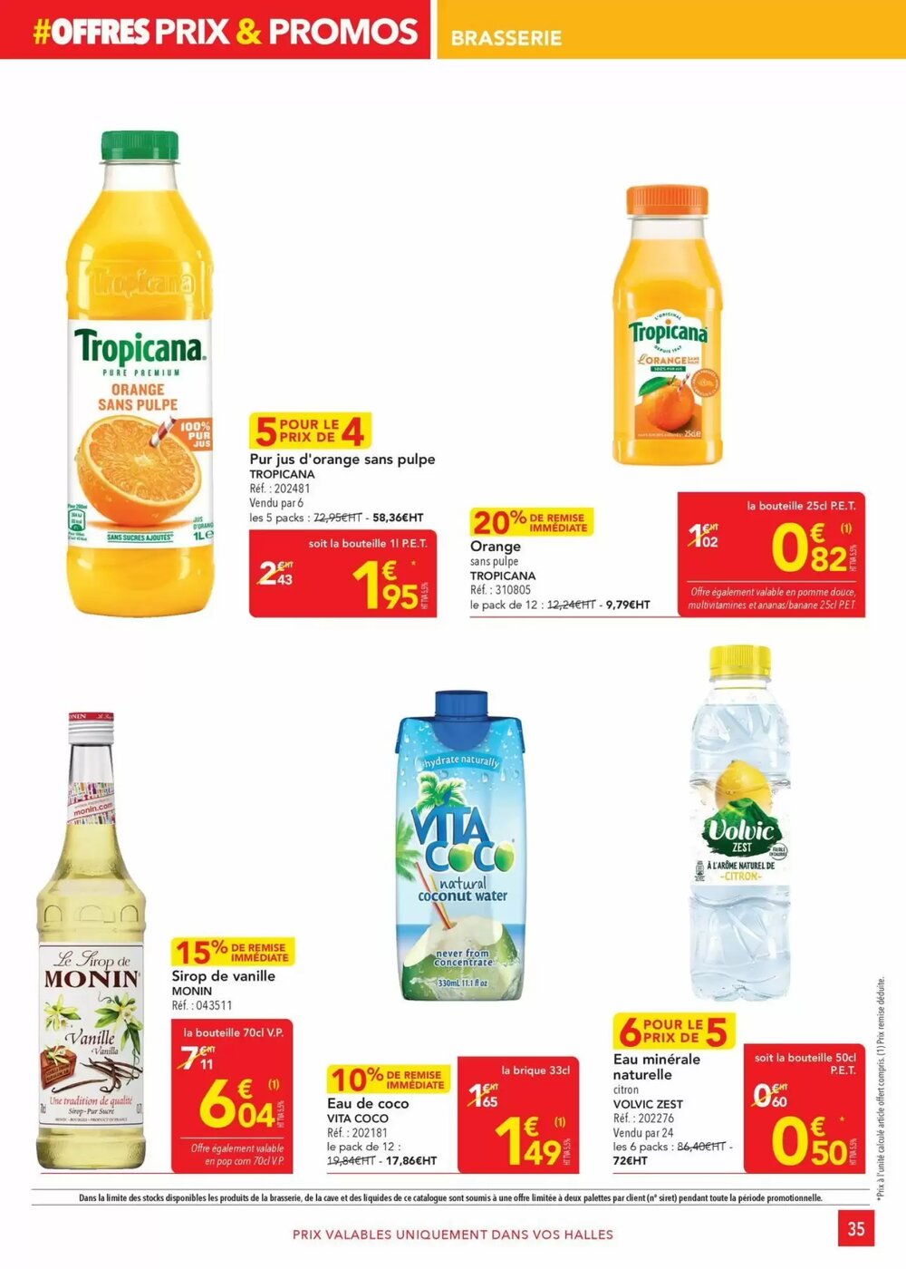 Prospectus promotionnel METRO valable à partir du 29/01/2026 - Page 35.