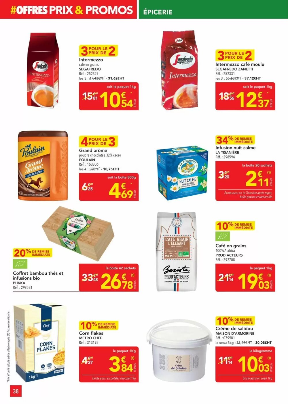 Prospectus promotionnel METRO valable à partir du 29/01/2026 - Page 38.