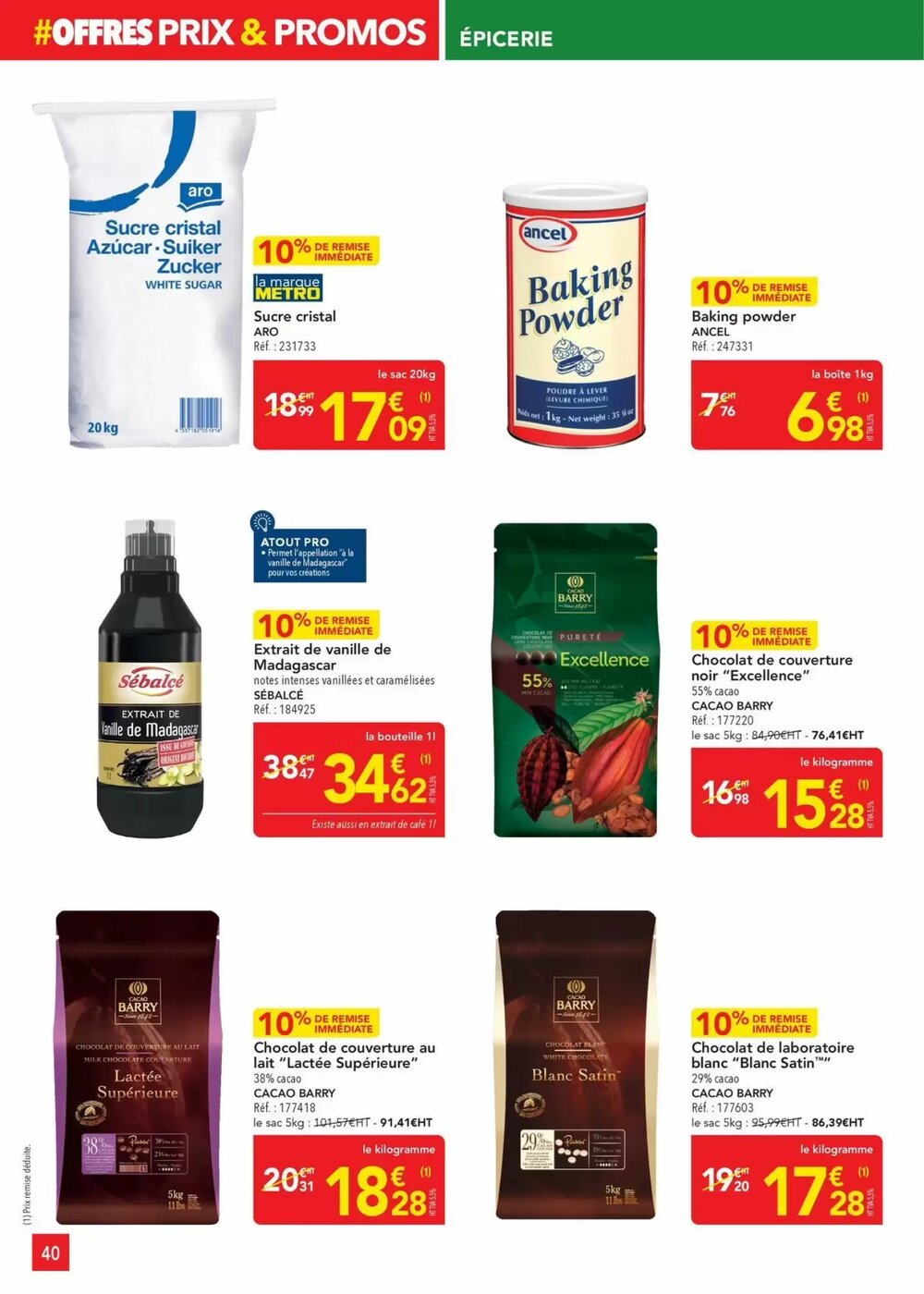 Prospectus promotionnel METRO valable à partir du 29/01/2026 - Page 40.