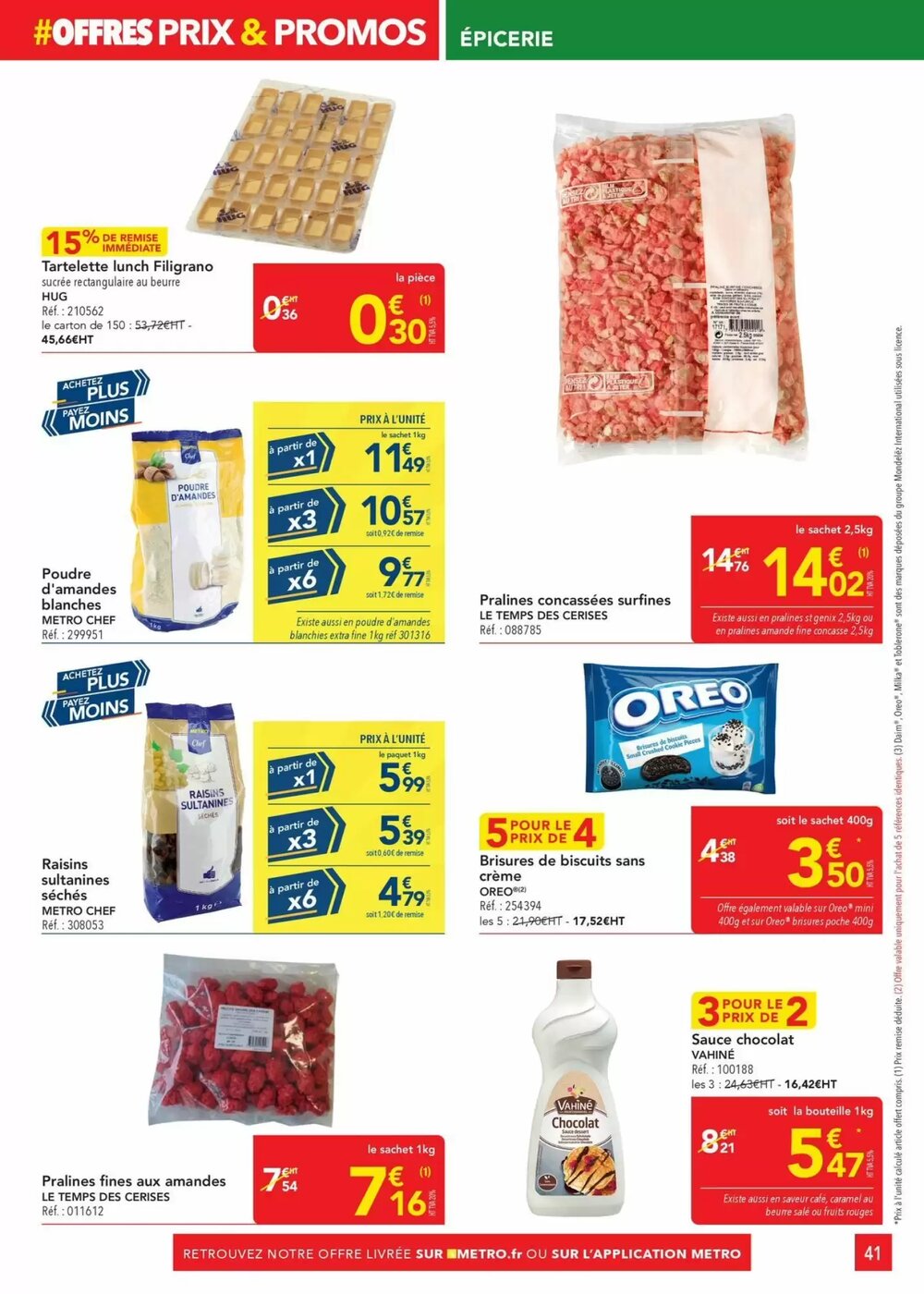 Prospectus promotionnel METRO valable à partir du 29/01/2026 - Page 41.