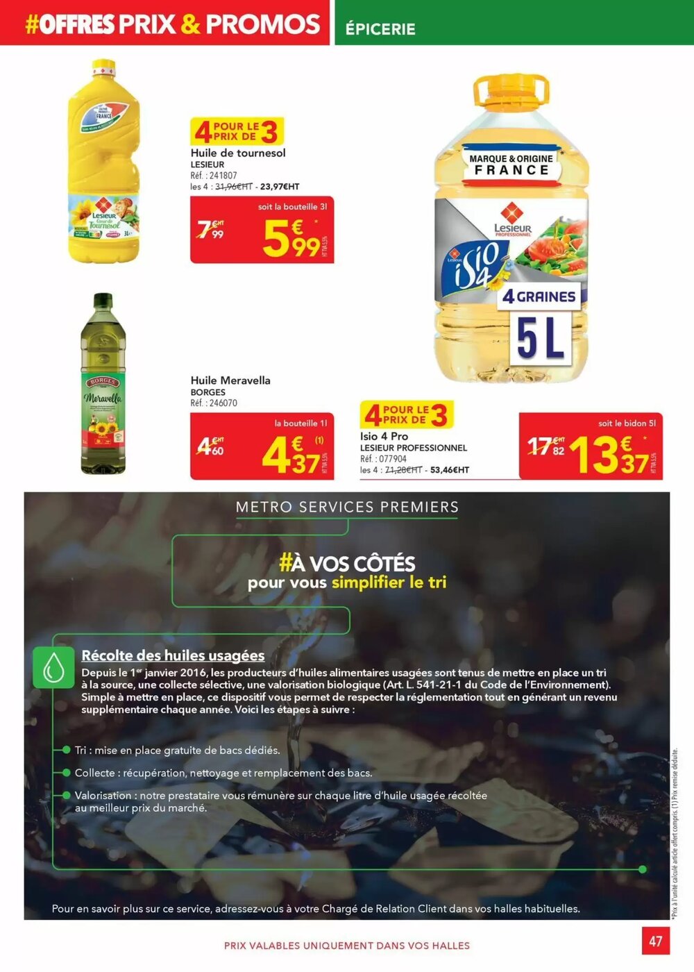 Prospectus promotionnel METRO valable à partir du 29/01/2026 - Page 47.