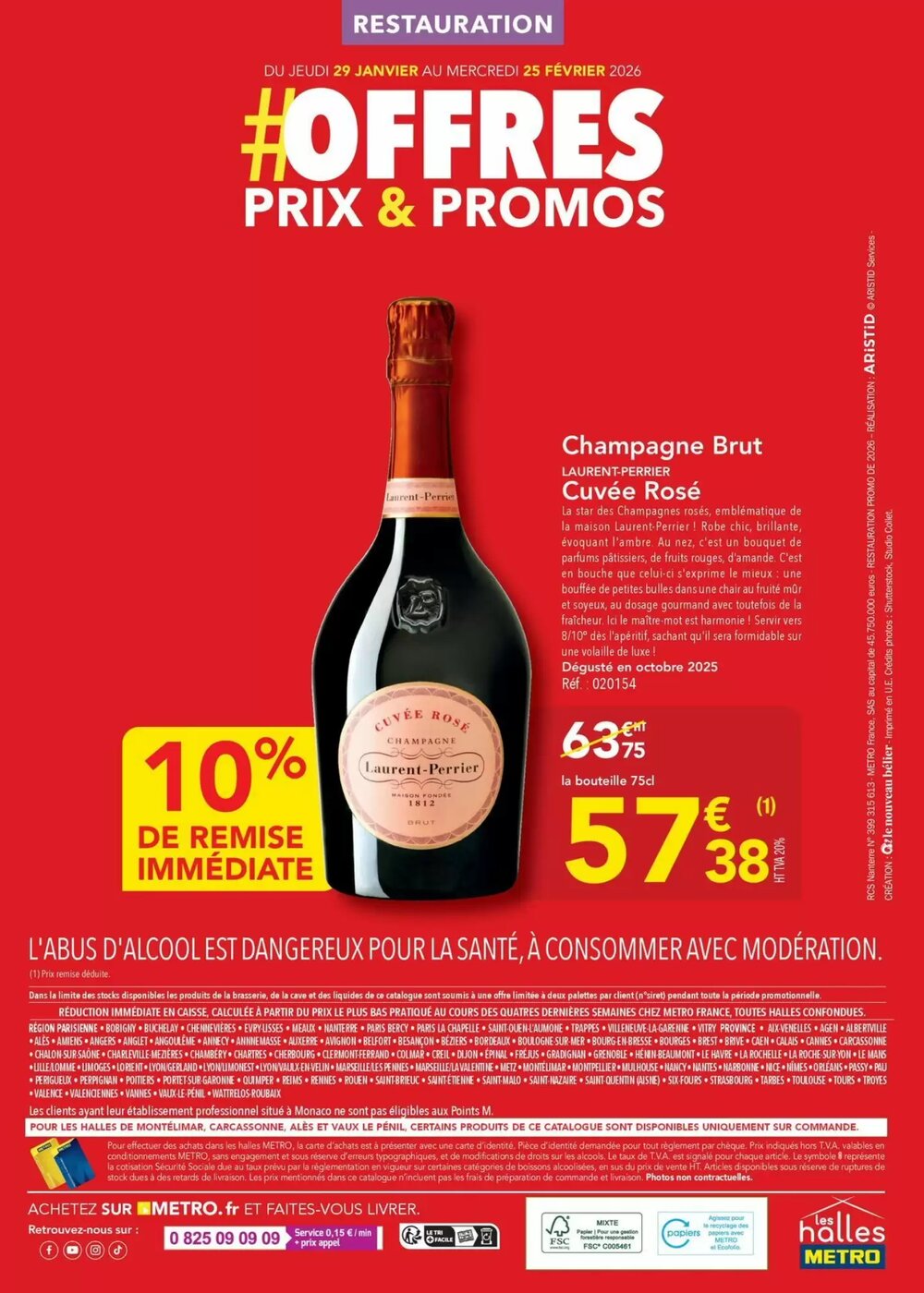 Prospectus promotionnel METRO valable à partir du 29/01/2026 - Page 48.