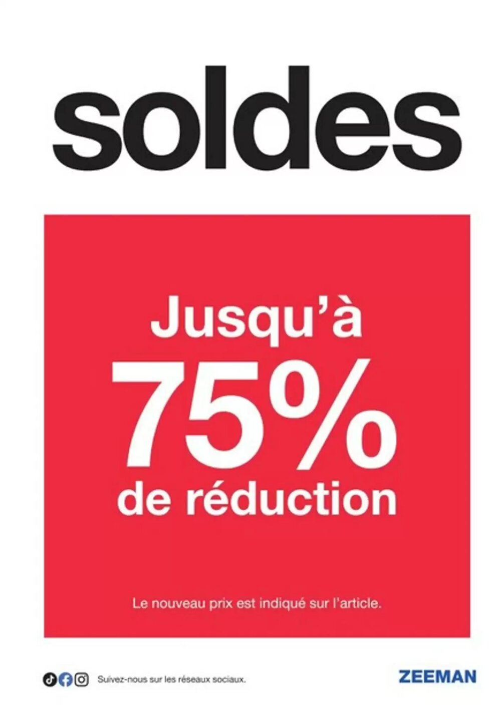 Prospectus promotionnel Zeeman valable à partir du 31/01/2026 - Page 19.