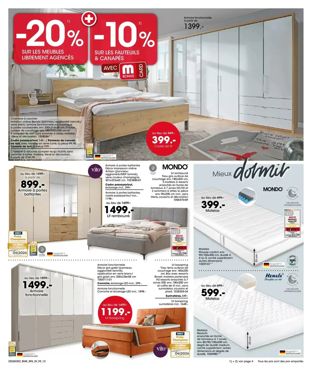 Prospectus promotionnel Möbel Martin valable à partir du 01/02/2026 - Page 12.
