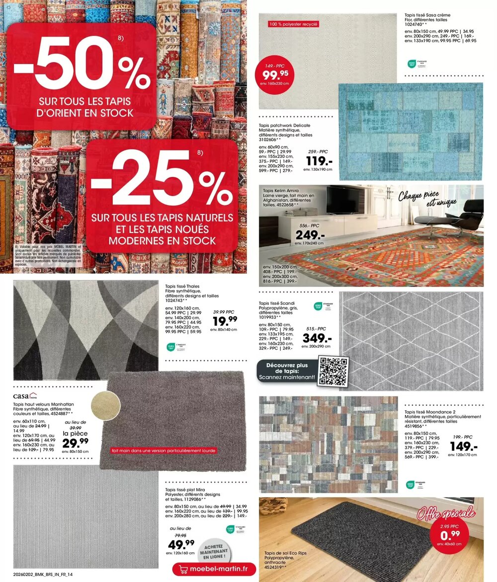Prospectus promotionnel Möbel Martin valable à partir du 01/02/2026 - Page 14.