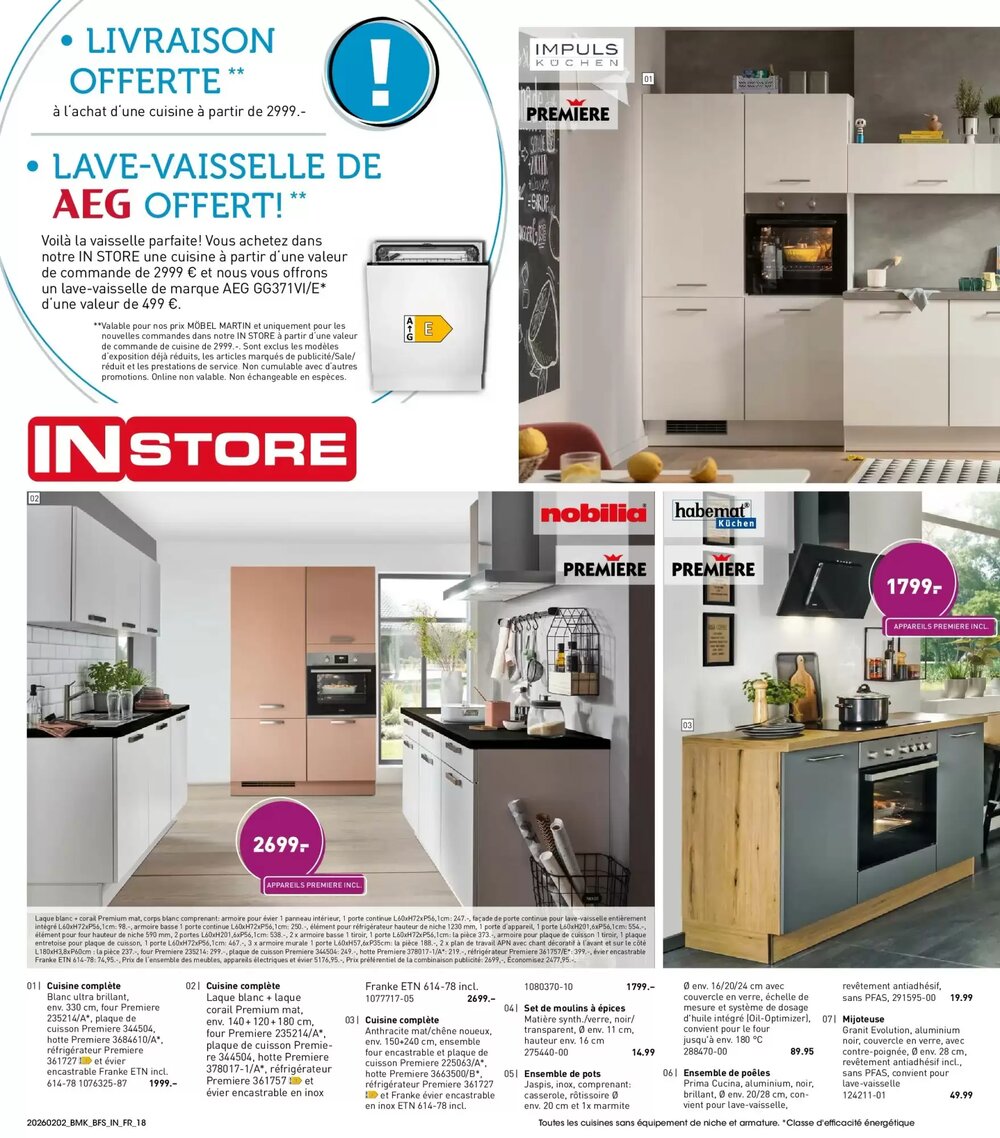 Prospectus promotionnel Möbel Martin valable à partir du 01/02/2026 - Page 18.