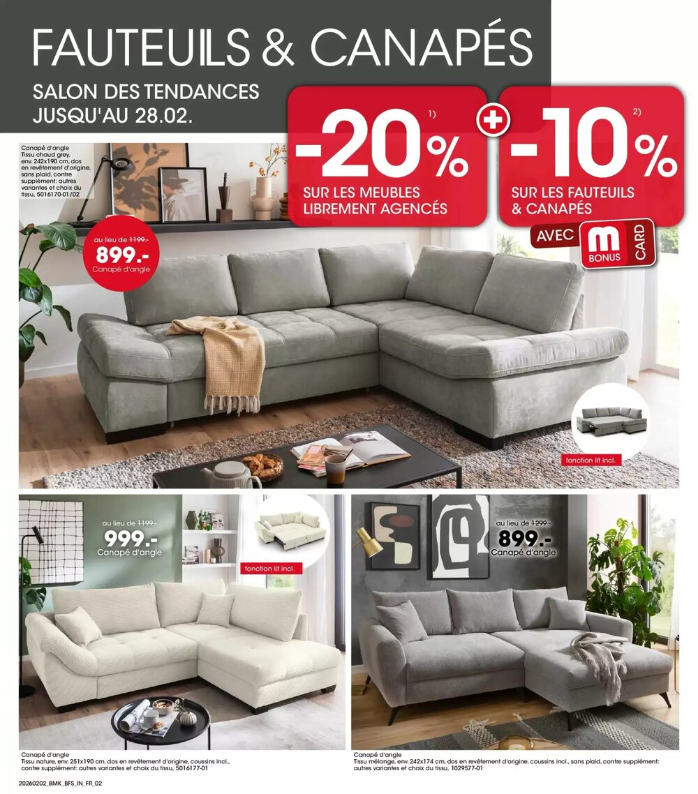 Prospectus promotionnel Möbel Martin valable à partir du 01/02/2026 - Page 2.
