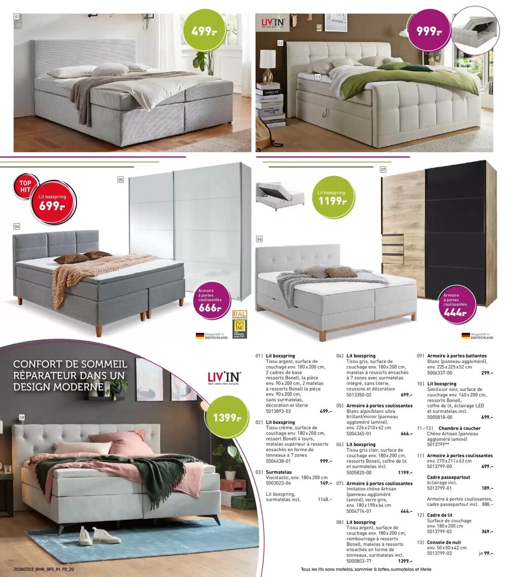 Prospectus promotionnel Möbel Martin valable à partir du 01/02/2026 - Page 20.