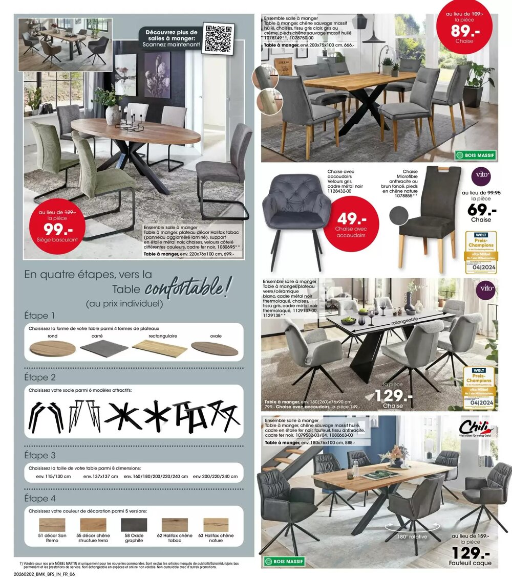Prospectus promotionnel Möbel Martin valable à partir du 01/02/2026 - Page 6.
