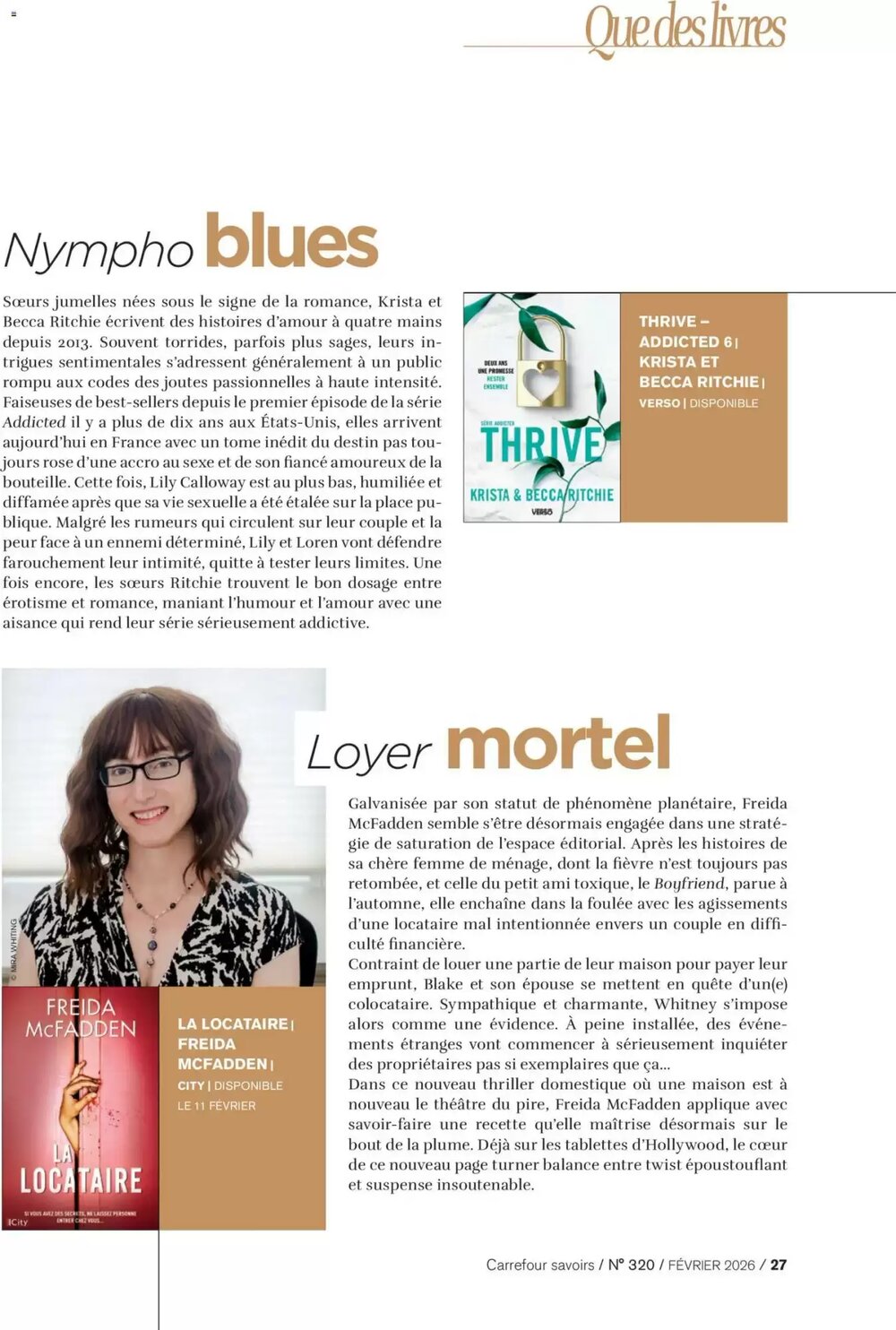 Prospectus promotionnel Carrefour Market valable à partir du 01/02/2026 - Page 27.