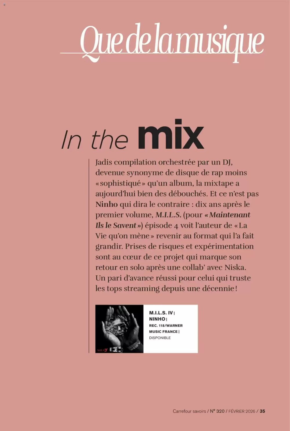 Prospectus promotionnel Carrefour Market valable à partir du 01/02/2026 - Page 35.