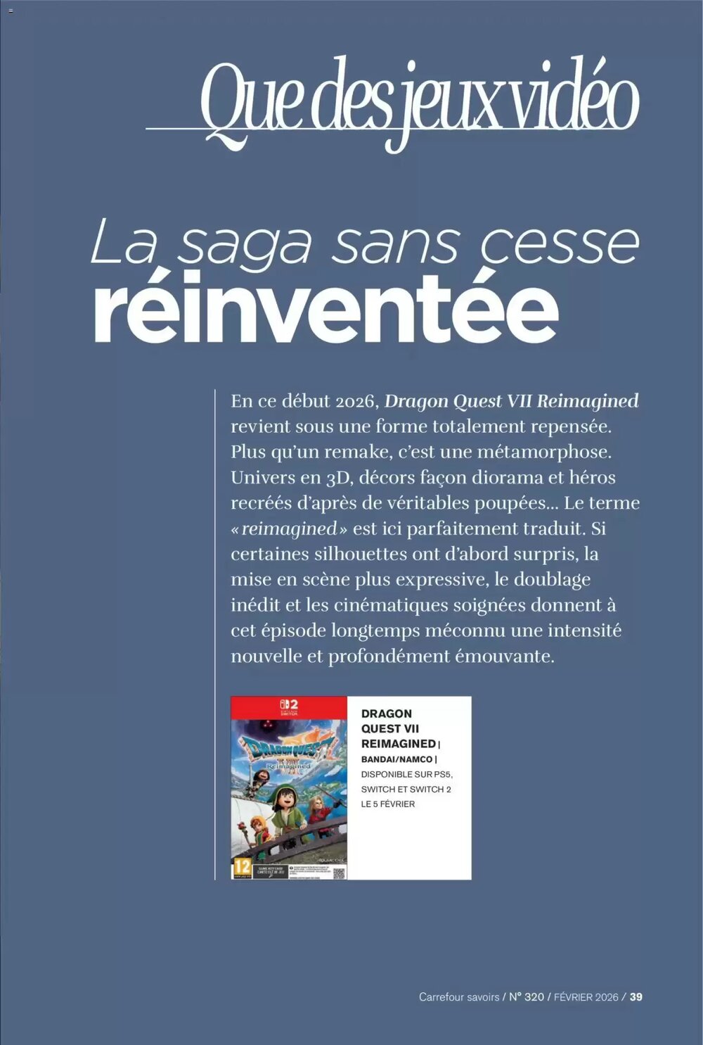 Prospectus promotionnel Carrefour Market valable à partir du 01/02/2026 - Page 39.