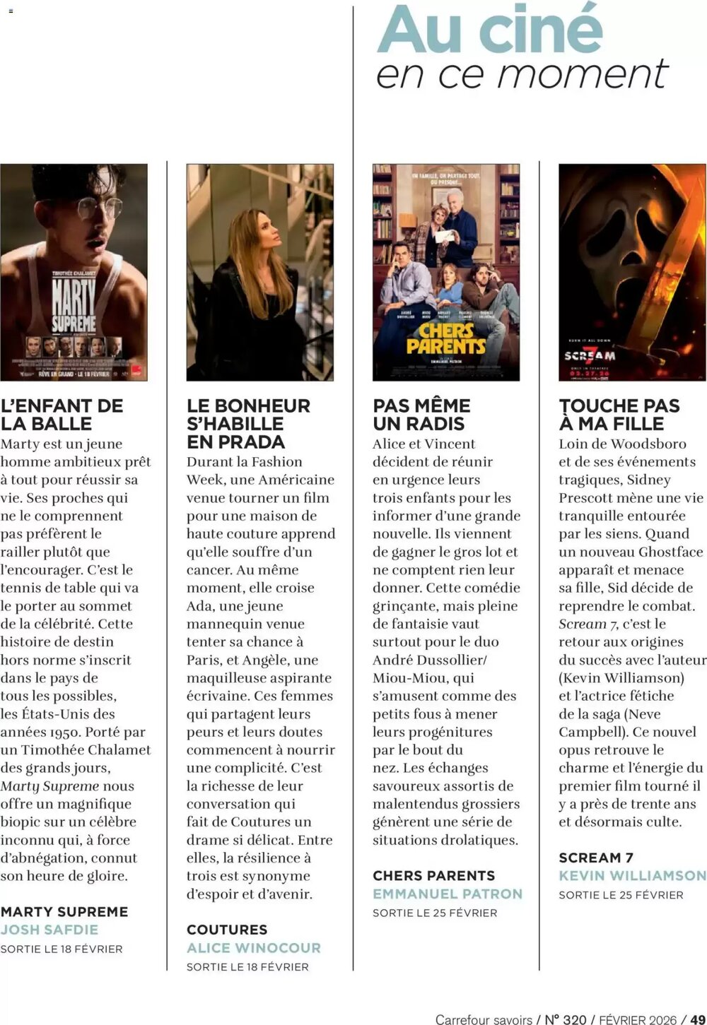 Prospectus promotionnel Carrefour Market valable à partir du 01/02/2026 - Page 49.