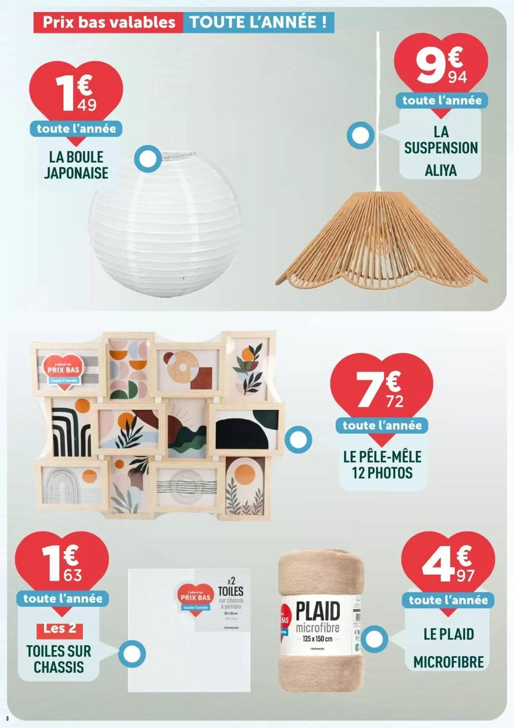 Prospectus promotionnel Centrakor valable à partir du 01/02/2026 - Page 8.