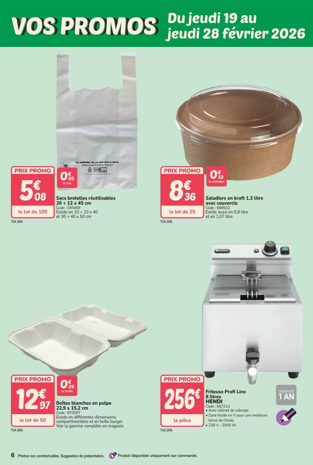 Prospectus promotionnel Promocash valable à partir du 02/02/2026 - Page 6.