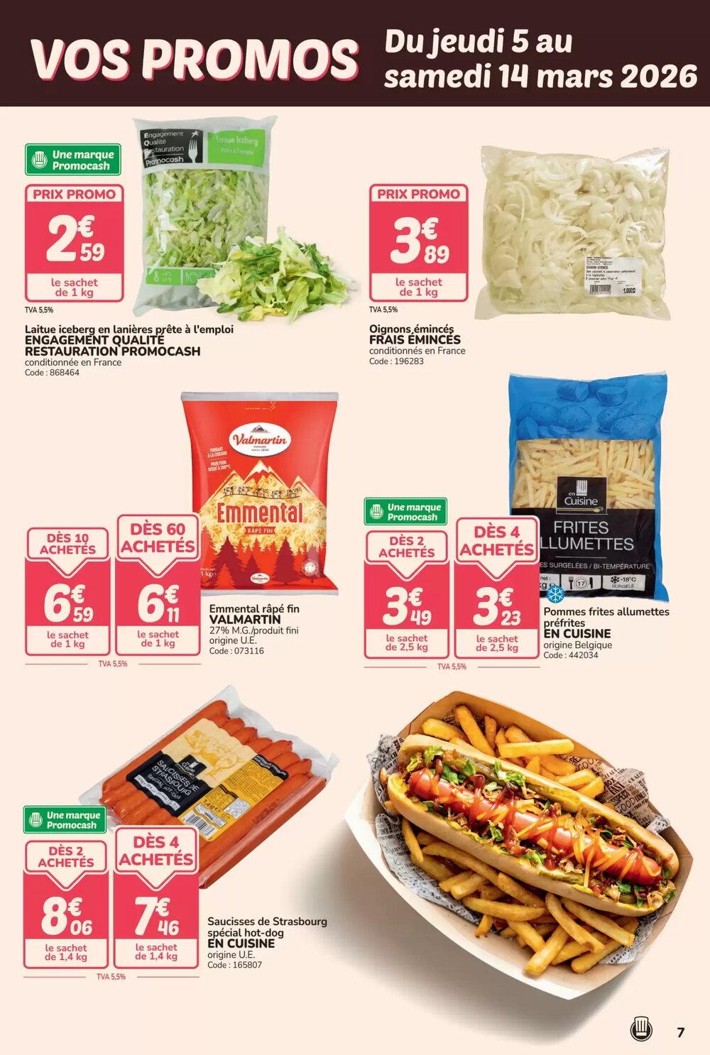 Prospectus promotionnel Promocash valable à partir du 02/02/2026 - Page 7.