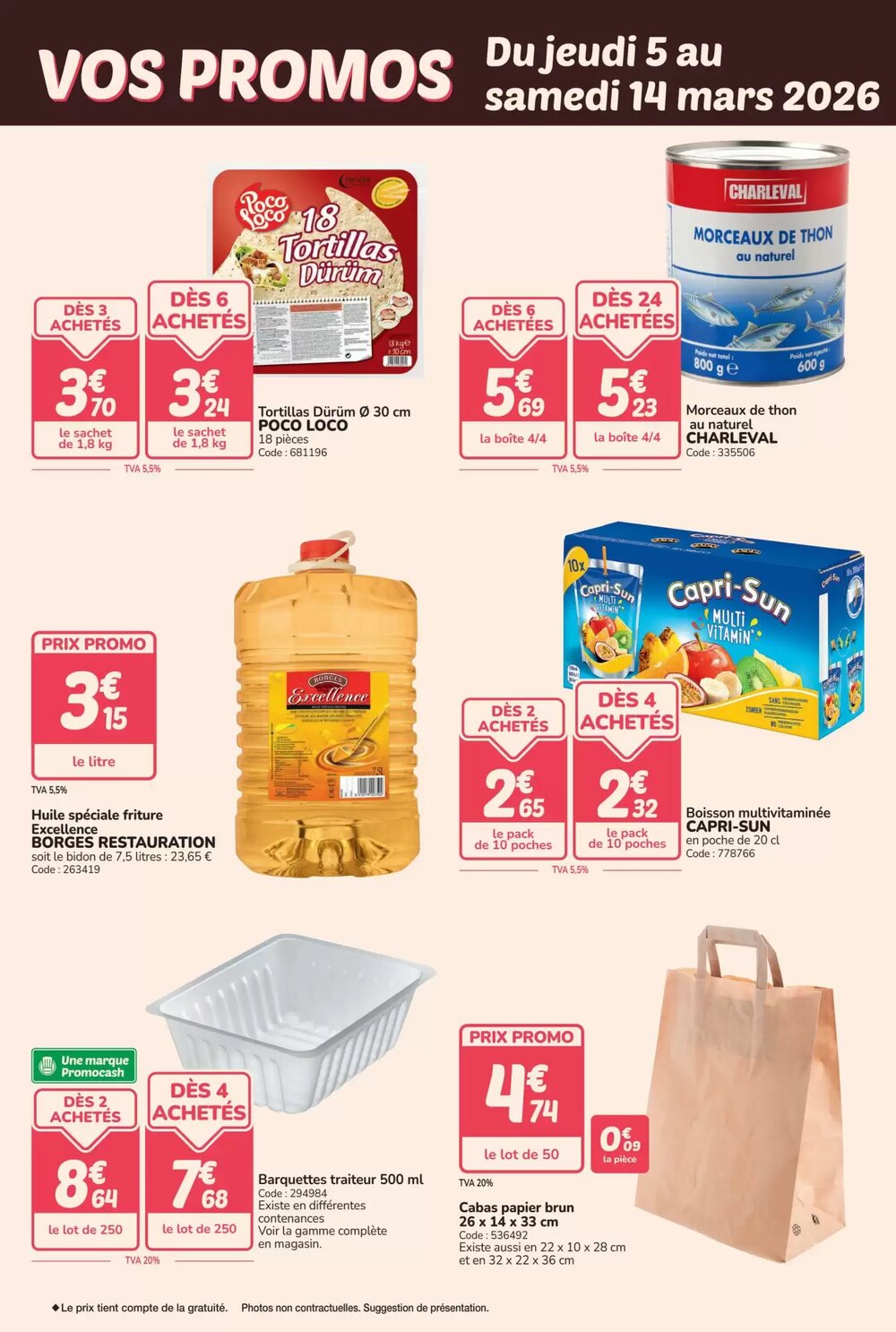 Prospectus promotionnel Promocash valable à partir du 02/02/2026 - Page 8.