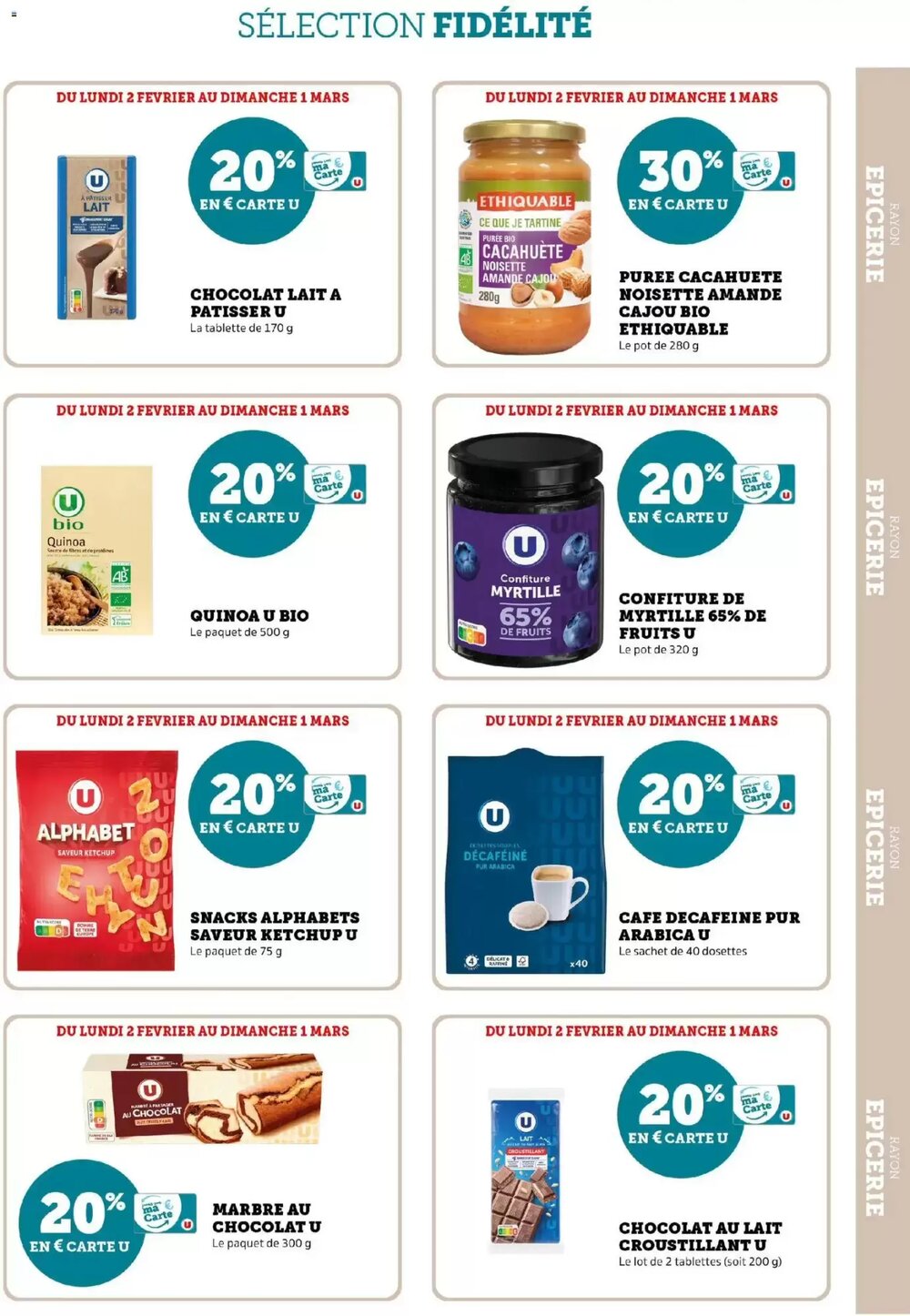 Prospectus promotionnel Super U valable à partir du 02/02/2026 - Page 15.