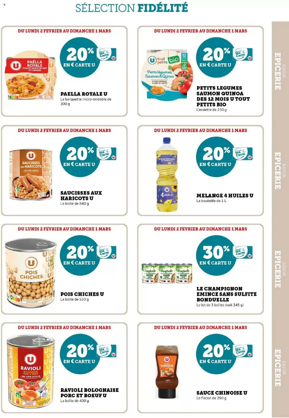 Prospectus promotionnel Super U valable à partir du 02/02/2026 - Page 19.