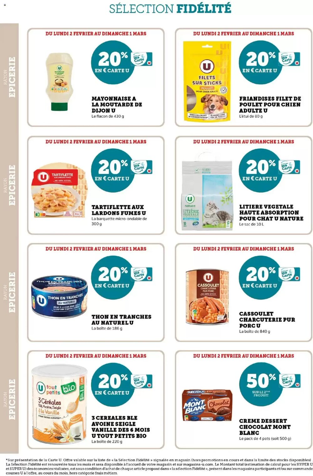 Prospectus promotionnel Super U valable à partir du 02/02/2026 - Page 22.