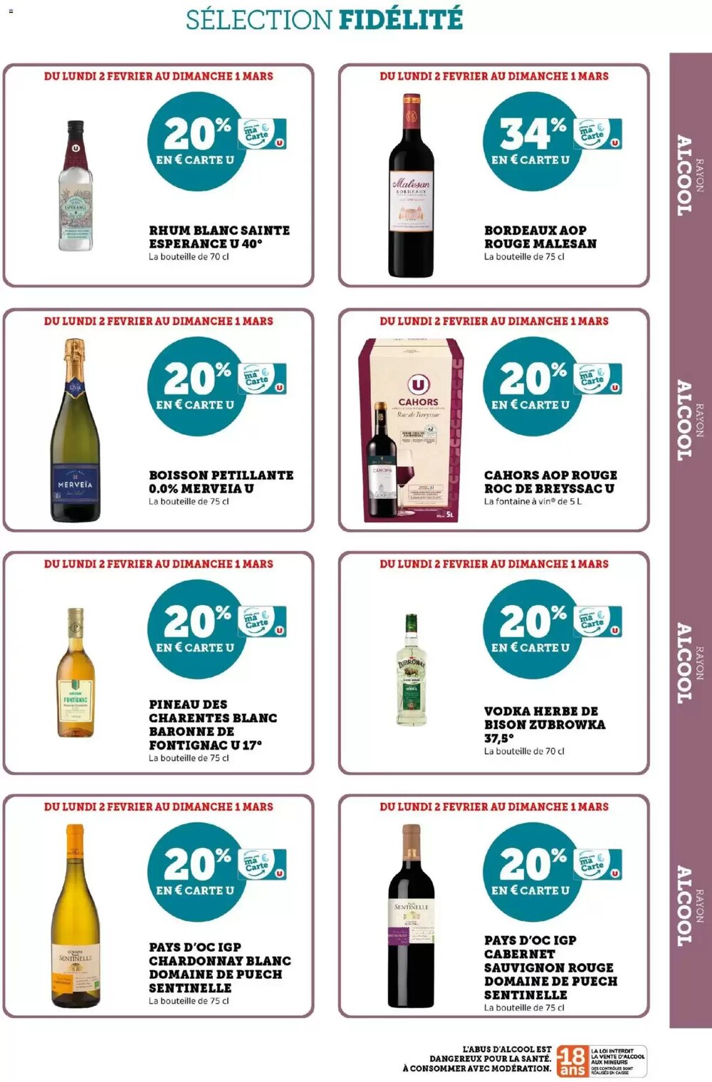 Prospectus promotionnel Super U valable à partir du 02/02/2026 - Page 25.