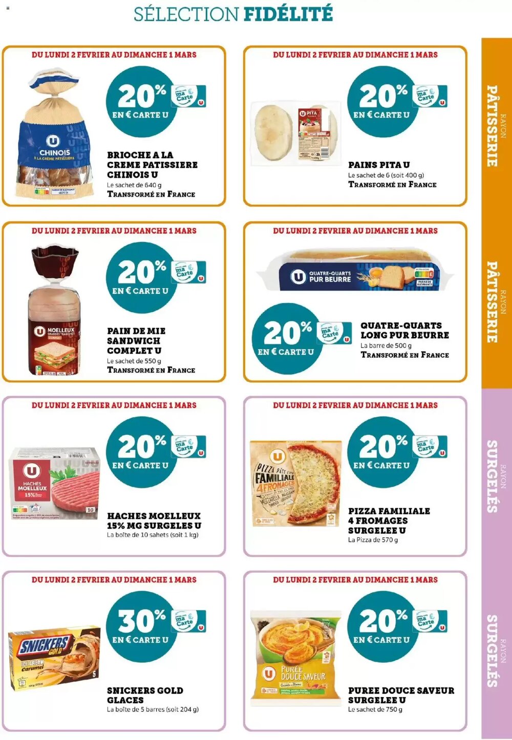 Prospectus promotionnel Super U valable à partir du 02/02/2026 - Page 29.