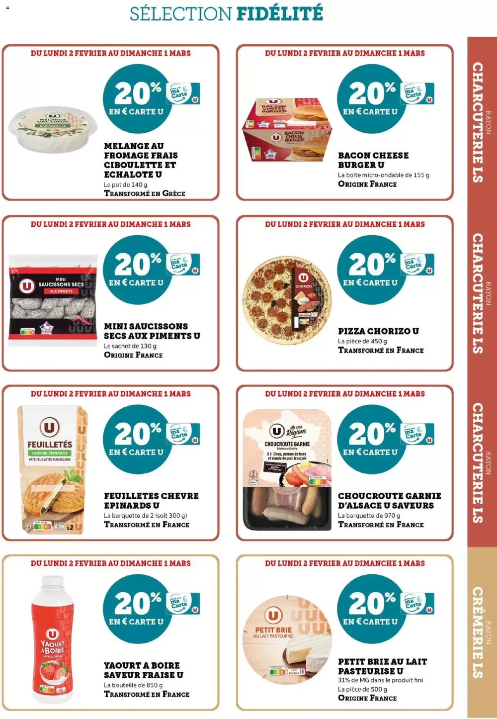 Prospectus promotionnel Super U valable à partir du 02/02/2026 - Page 3.