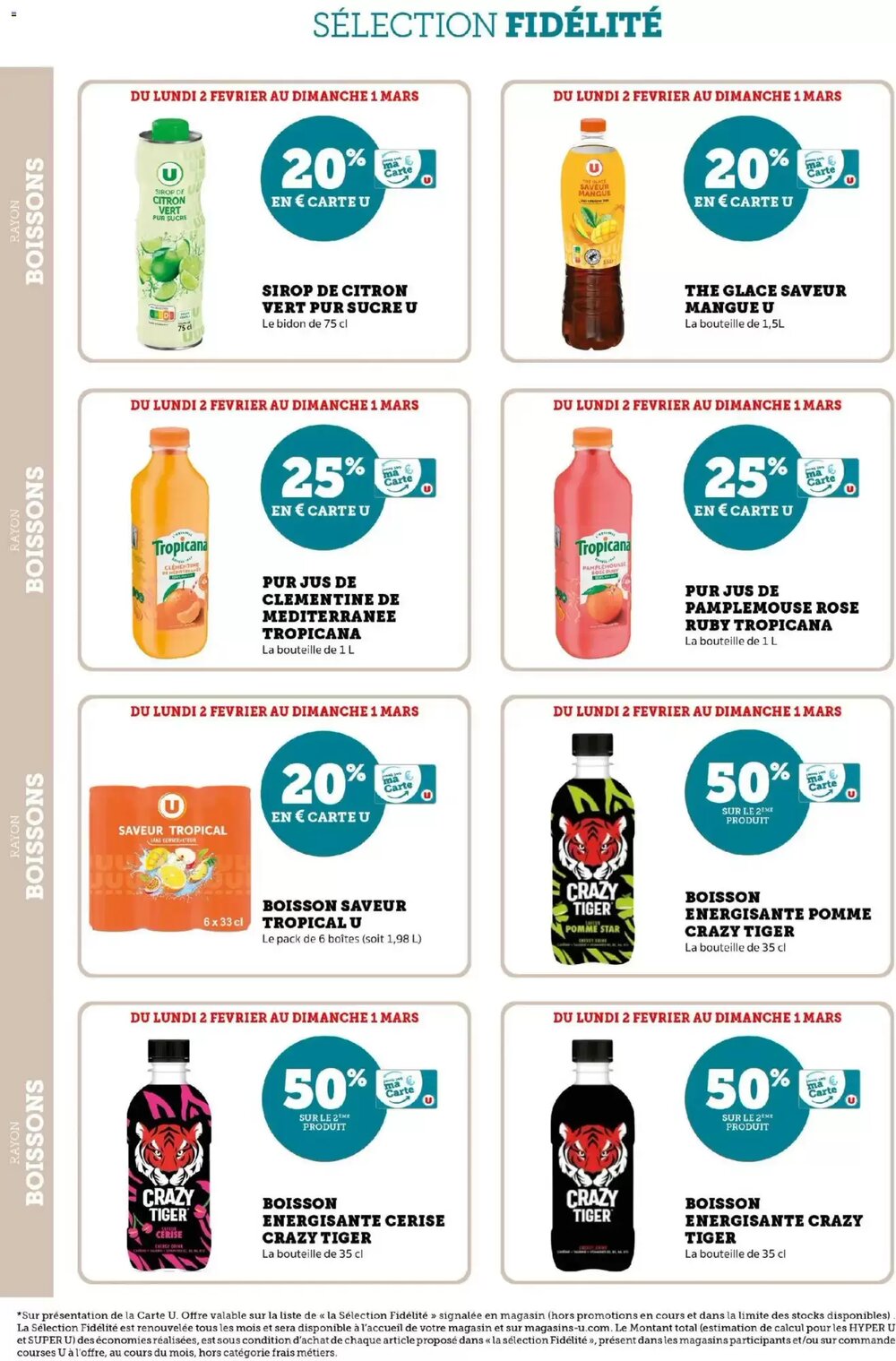 Prospectus promotionnel U Express valable à partir du 02/02/2026 - Page 14.