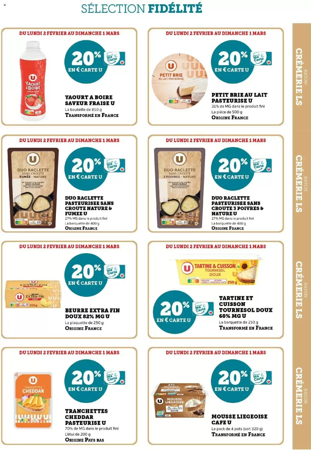 Prospectus promotionnel U Express valable à partir du 02/02/2026 - Page 3.