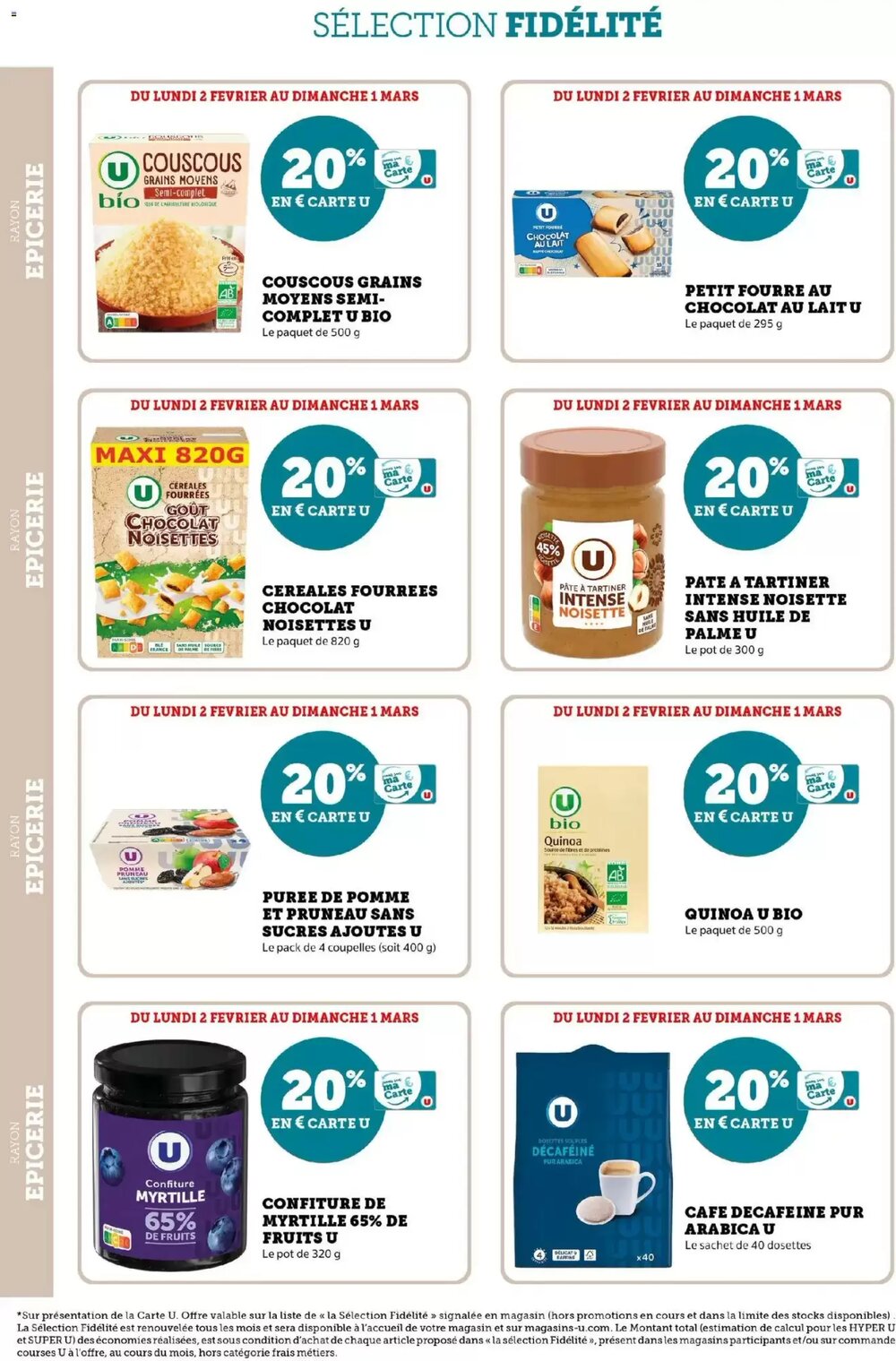 Prospectus promotionnel U Express valable à partir du 02/02/2026 - Page 6.