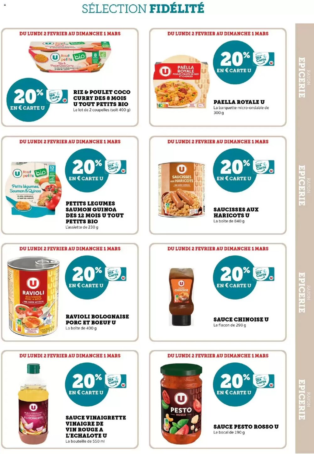 Prospectus promotionnel U Express valable à partir du 02/02/2026 - Page 9.