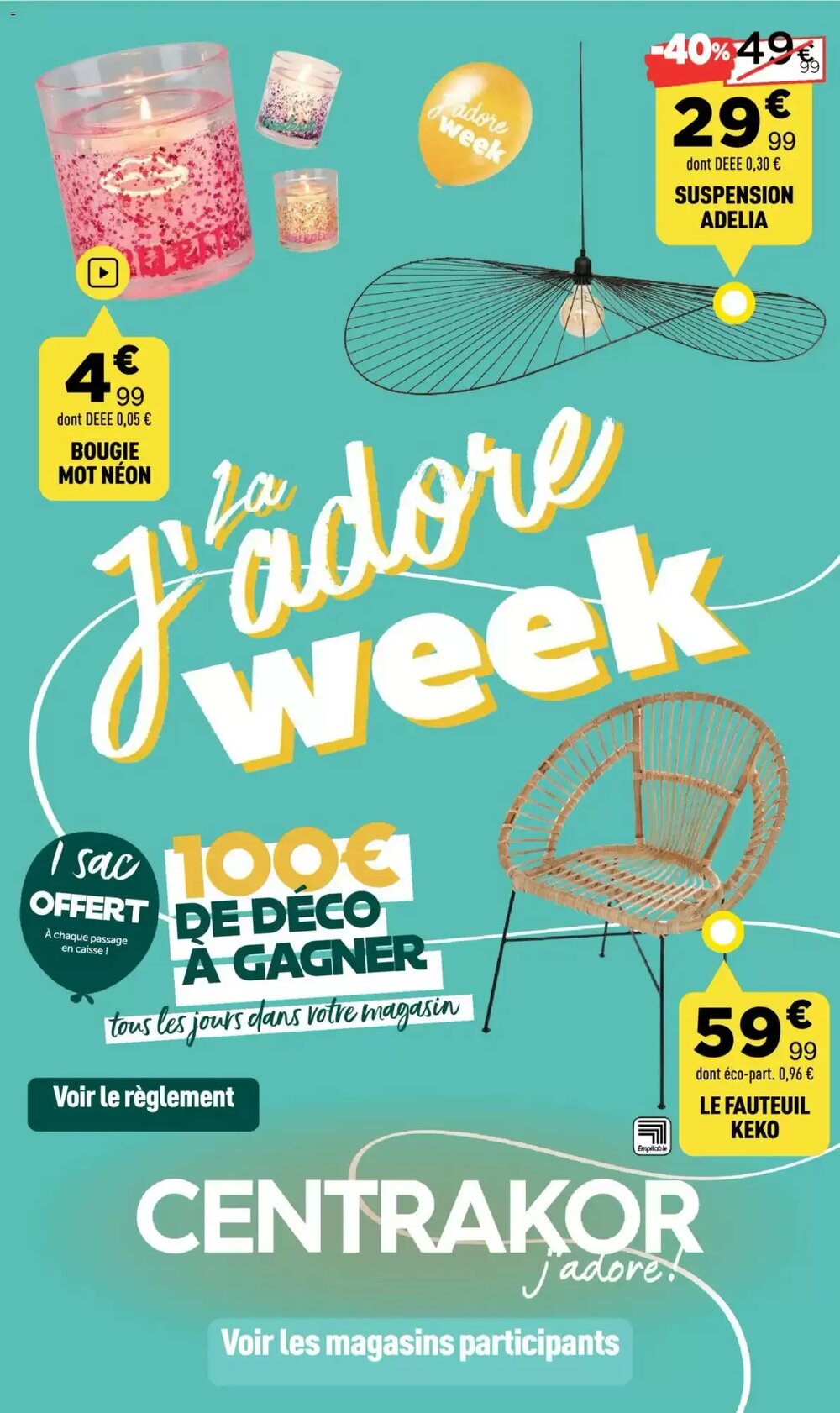 Prospectus promotionnel Centrakor valable à partir du 02/02/2026 - Page 1.