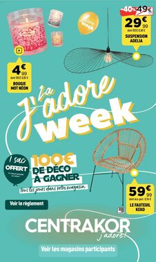 Prospectus promotionnel Centrakor valable à partir du 02/02/2026