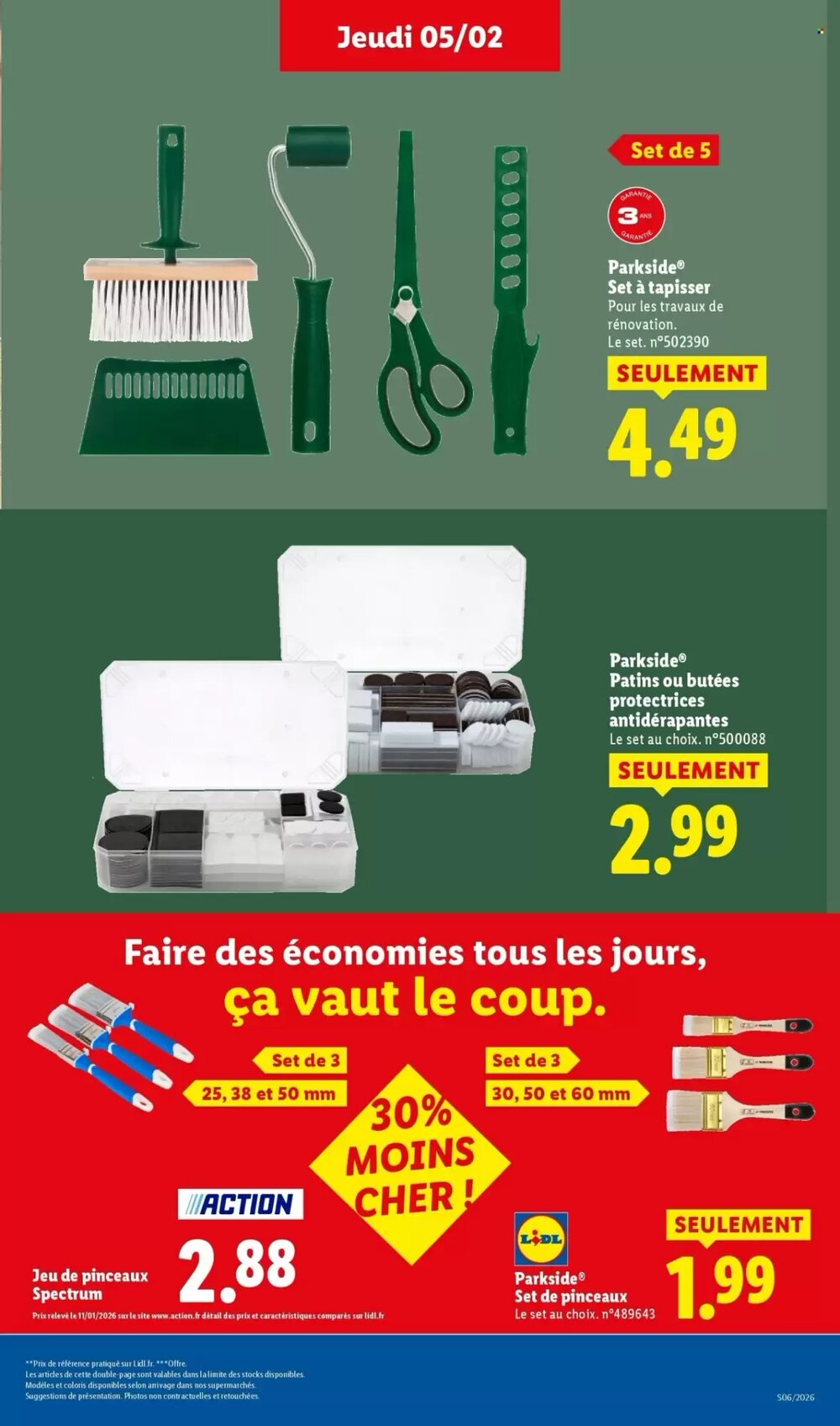 Prospectus promotionnel Lidl valable à partir du 02/02/2026 - Page 33.