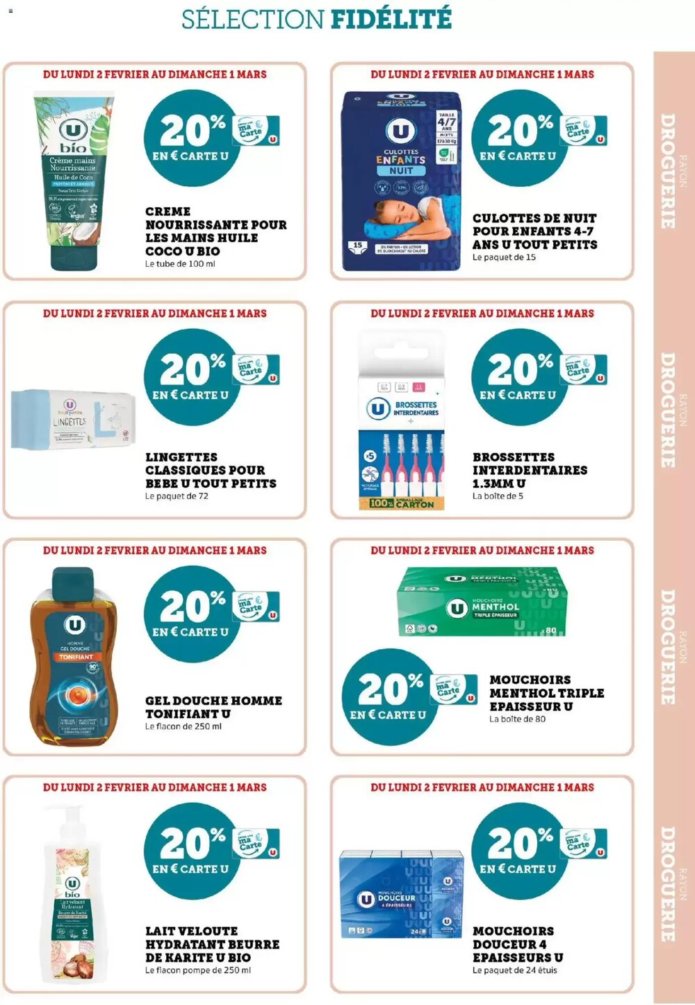 Prospectus promotionnel Hyper U valable à partir du 02/02/2026 - Page 11.