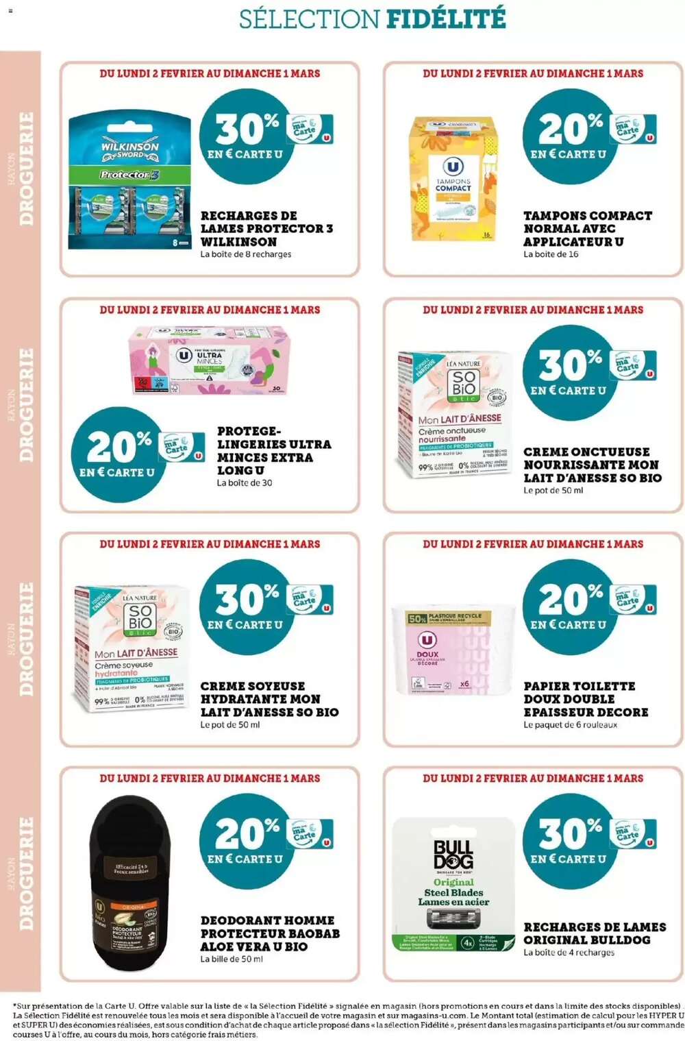 Prospectus promotionnel Hyper U valable à partir du 02/02/2026 - Page 12.