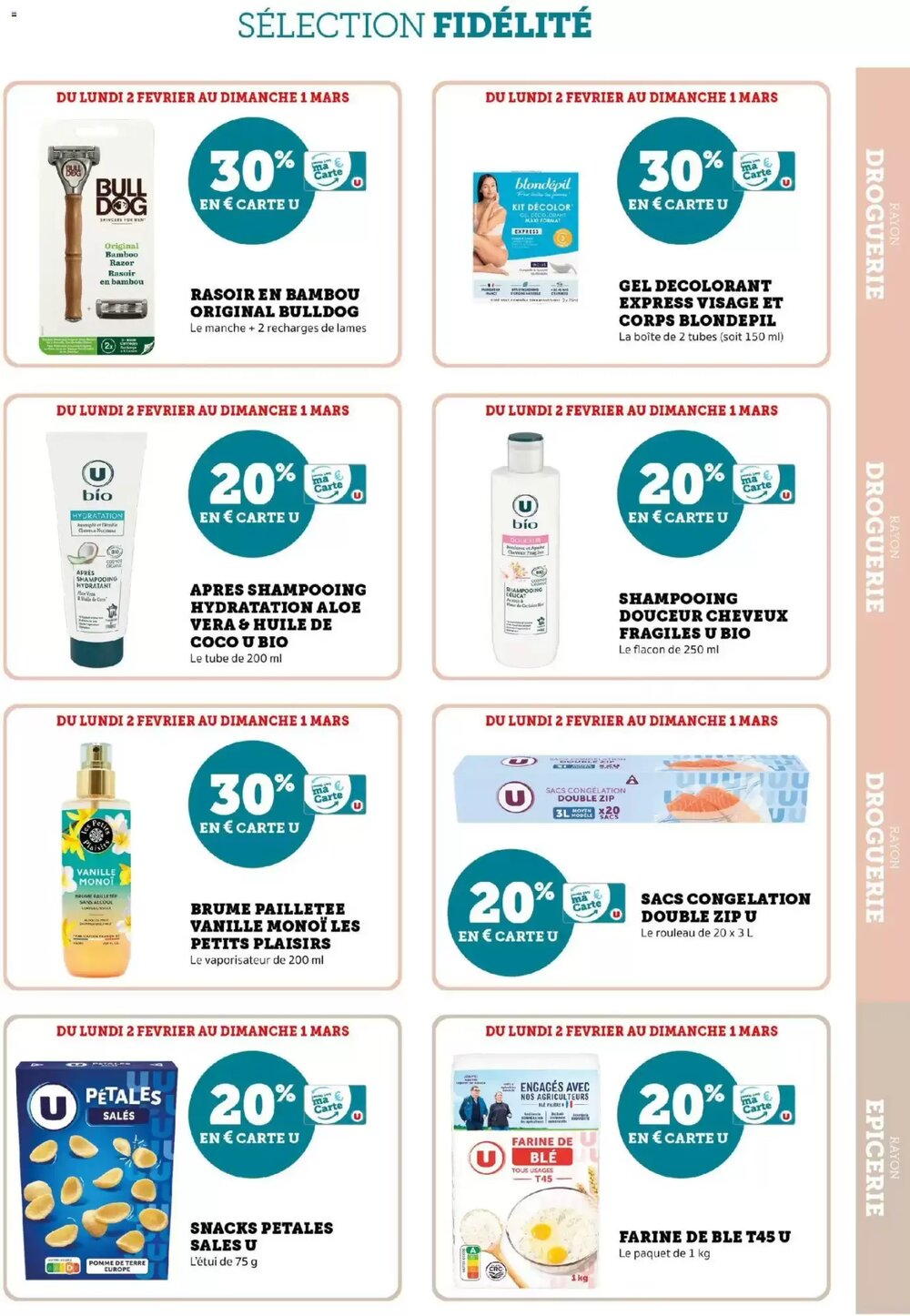 Prospectus promotionnel Hyper U valable à partir du 02/02/2026 - Page 13.