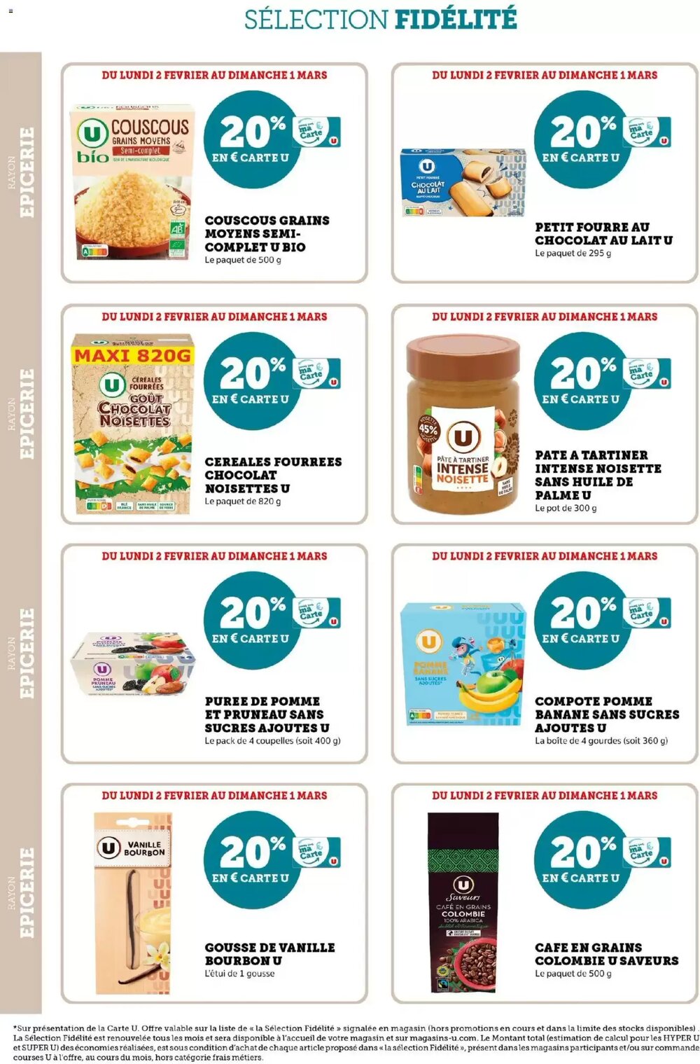 Prospectus promotionnel Hyper U valable à partir du 02/02/2026 - Page 14.