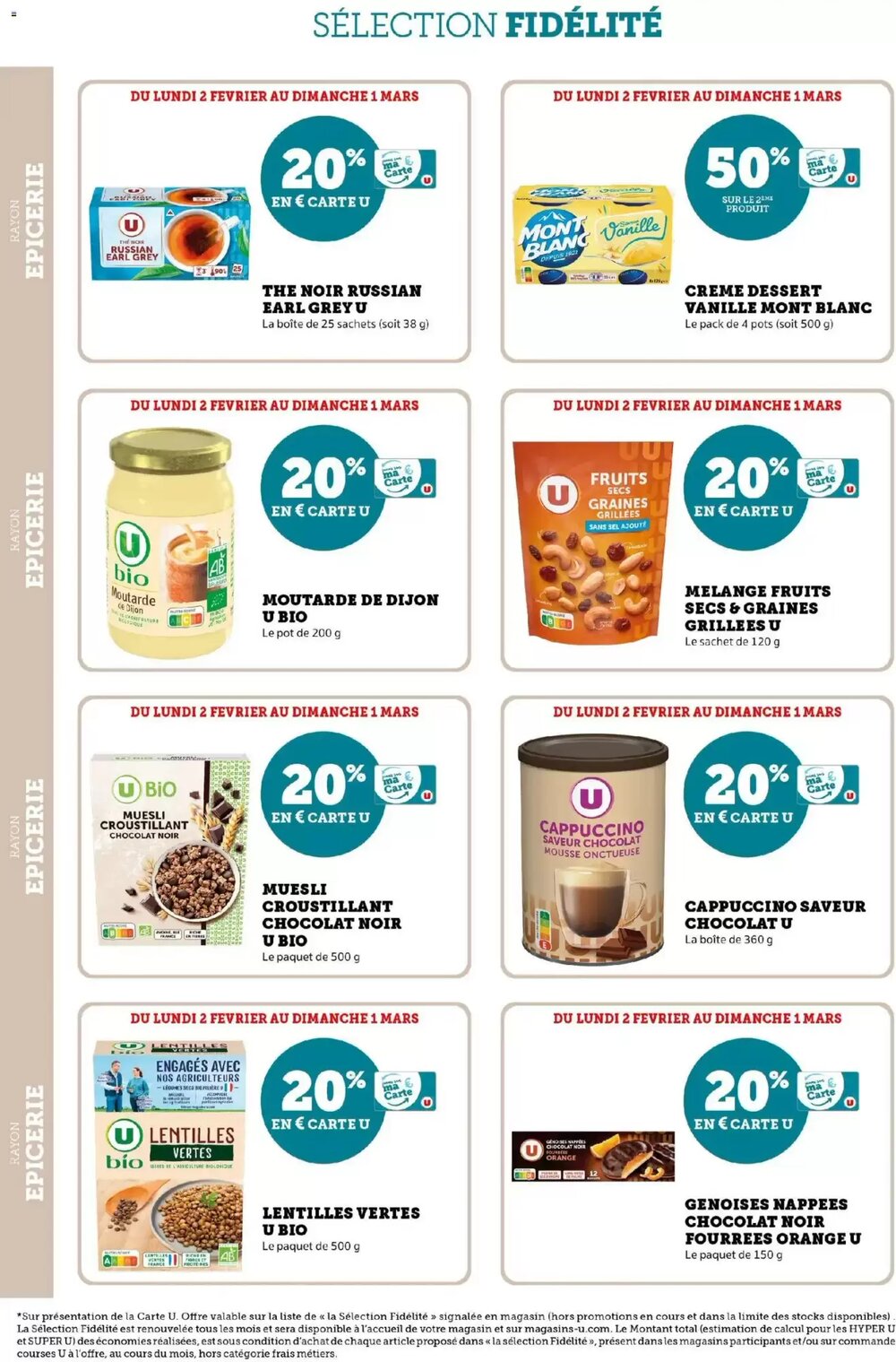 Prospectus promotionnel Hyper U valable à partir du 02/02/2026 - Page 16.