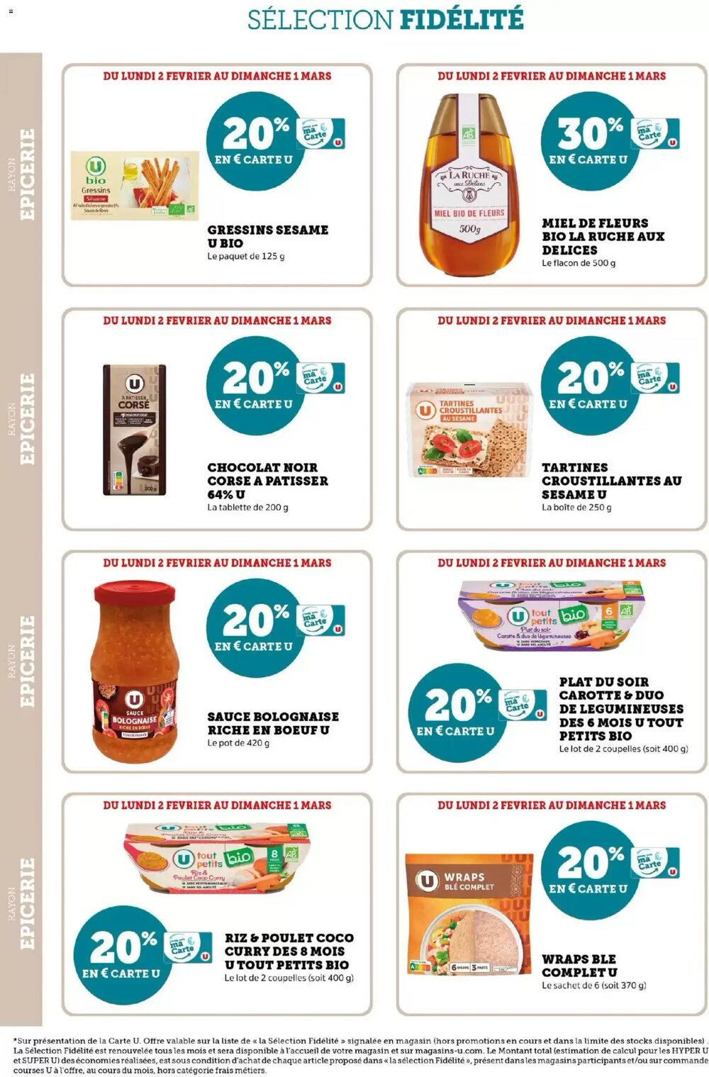 Prospectus promotionnel Hyper U valable à partir du 02/02/2026 - Page 18.