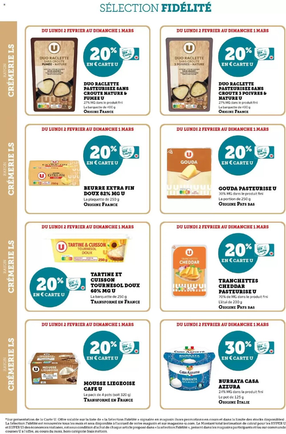 Prospectus promotionnel Hyper U valable à partir du 02/02/2026 - Page 4.